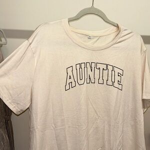AUNTIE printed tee